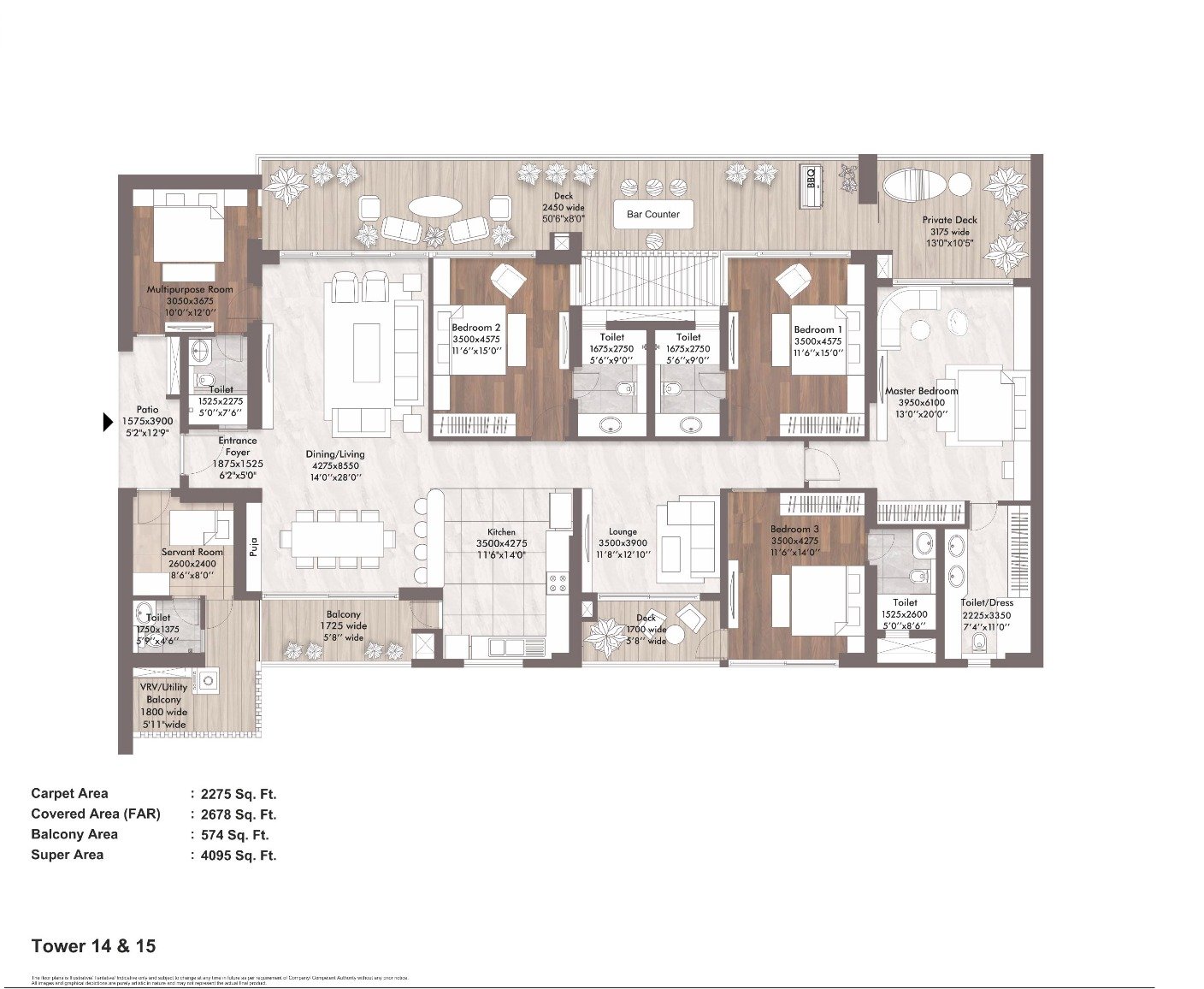 Elan The Presidential Floor Plan